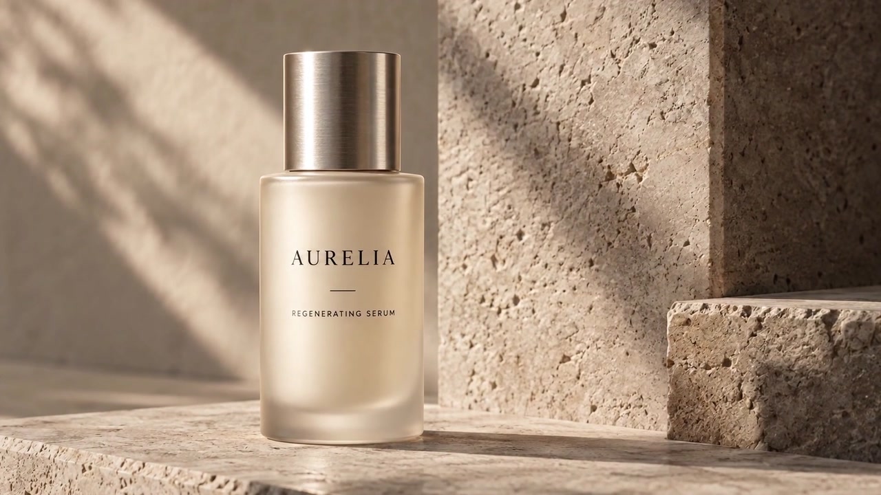 AURELIA — premium wellness serum film